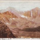 Postcard Gray's & Torrey's Peaks Colorado Frank Thayer 1907