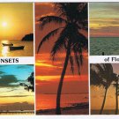 Postcard Sunsets Of Florida Multi View Gulfstream Card
