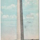 Postcard Washington Monument Washington DC 1911