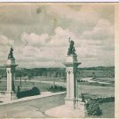 Postcard Entrance To Highland Park Pittsburg Pennsylvania