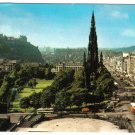 United Kingdom UK Postcard Edinburgh Scotland Princess Street And Scott Monument