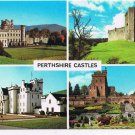 United Kingdom UK Postcard Perthshire Castles Taymouth Blair Doune Drummond