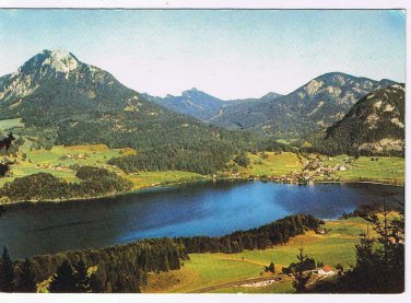 Austria Postcard Fuschl am See gegen Schober Salzkemmergut
