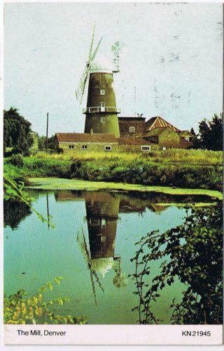 Postcard The Mill Denver Norfolk UK
