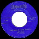 Cookies Girls Grow Up Faster Than Boys 45 rpm Only To Other People Canadian Pr