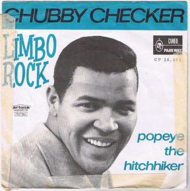 Chubby Checker Limbo Rock 45 rpm Popeye The Hitchhiker Irish Pressing