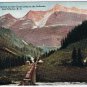 Postcard CPR Imperial Limited On Great Loop In Selkirks Near Glacier BC