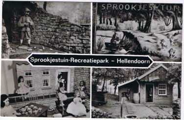 Holland Postcard Hellendoorn De Elf Provinien Sprookjestuin Recreatiepark Multi