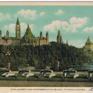 Ontario Postcard Ottawa Parliament and Confederation Block