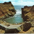 Quebec Postcard Iles de la Madeleine Trou du Piailleur Old Harry