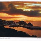 United Kingdom Postcard England Devon Sunset Over Ilfracombe North Devon