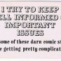 Comic Funny Postcard Informed Comic Strips No 454 1975 Universal Crafts Toronto