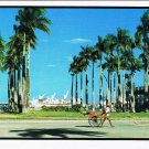 Africa Postcard Madagascar Toamasina Rickshaw Palm Trees