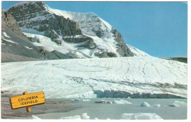 Alberta Postcard Jasper Lake Louise Columbia Icefields