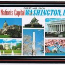 District Of Columbia DC Postcard Washington The Nation's Capital Multi View