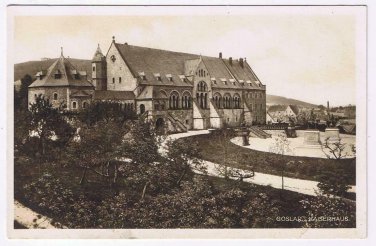 Germany Postcard RPPC Goslar Kaiserhaus Imperial Palace