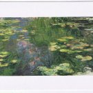 Art Postcard Monet Water Lilies