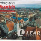 Advertising Postcard Munich Lear Jet Corporation Large Card