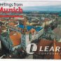 Advertising Postcard Munich Lear Jet Corporation Large Card