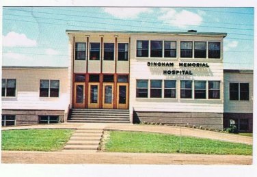 Ontario Postcard Matheson Bingham Memorial Hospital