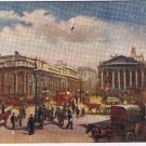 England UK Postcard London The Bank & Royal Exchange Tuck Oilette