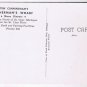 Postcard Stew Cunningham's Fisherman's Wharf St Clair Michigan