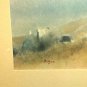 Degas Print Houses Upon Cliffs Overlooking A Bay David Daniels Shorewood Pub
