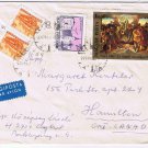 Stamps Art Hungary Envelope Budapest Than Mor 1997