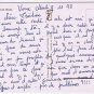 France Postcard Vence Pansy Multi View