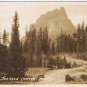 Postcard RPPC At Johnson Canyon Banff Alberta Byron Harmon Along The CPR Line