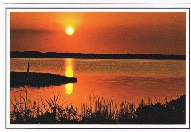 Nature Landscape Postcard Sunset On A Beautiful Day