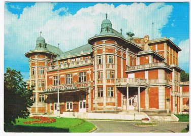Hungary Postcard Kaposvar Csiky Gergely Theatre