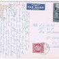 Norway Postcard Uddevalla Multi-View Edvard Munch Stamp
