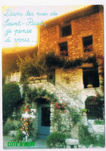 France Postcard Cote d'Azur St Paul De Vence