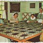 Postcard Craft Ladies Quilt Making Upper Canada Village Living Museum