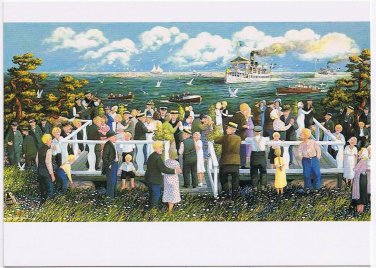 Postcard Dancing Bert Hage Havero