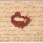 Greetings Postcard Mother Birthday Card Inside Lace Flap To My Dear Mother