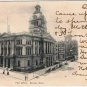 Postcard Post Office Denver Colorado 1906
