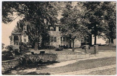 Postcard Parker House Presbyterian Home Newville Pennsylvania
