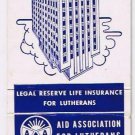 Matchbook Cover Howard Dukelow Insurance Hartfork Wisconsin