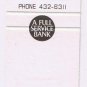 Matchbook Cover First 1St National Bank Of Cambridge Massachusetts