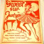 Will Harris Sheet Music Sweet Sue - Just You 1928
