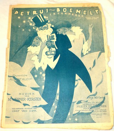 Werner Kersten Sheet Music Petrus Boemelt Intermezzo