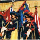 Italy Postcard Siena The Palio Race Page & Two Flag Bearers
