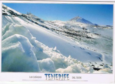 Spain Postcard tenerife Las Canadas Eel Teide El Observatorio Izana Larger Card