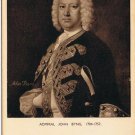 Postcard Admiral Lord Byng 1704-1757