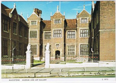 Postcard Maidstone Museum & Art Gallery Kent UK