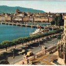 Switzerland Postcard Geneva Brunswick Monument & City View