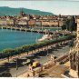 Switzerland Postcard Geneva Brunswick Monument & City View