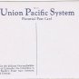 Postcard Union Pacific Columbine Flower Of Travel Comfort Colorado State Flower